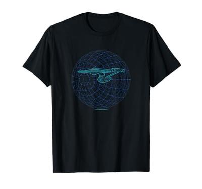 Star Trek: The Original Series Enterprise Deflector Display T-Shirt