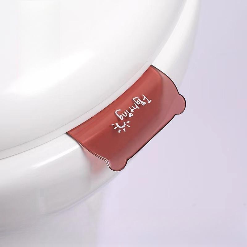 Toilet Seat Lift Handles, Easy And Transparent, Toilet Lid Lifter, Toilet Ring Opener, Handle for Lifting The Lid, Fixed Handle