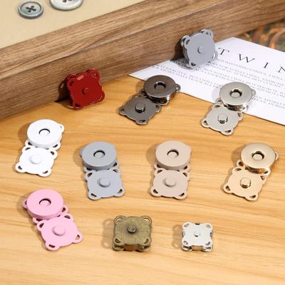 10 seturi de butoane magnetice cu apăsare din metal, floare de prun, cusături, închizătoare pentru nasturi, pentru poșete, poșete, haine, accesorii bricolaj