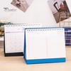 2025 Mały kalendarz biurkowy Stojący kalendarz biurkowy z klapką Miesięczny planer Organizator zarządzania czasem do domu, biura i szkoły