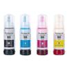 4-pack Ink Bottles 70 Ml, Compatible with Epson 104 by Go Inks