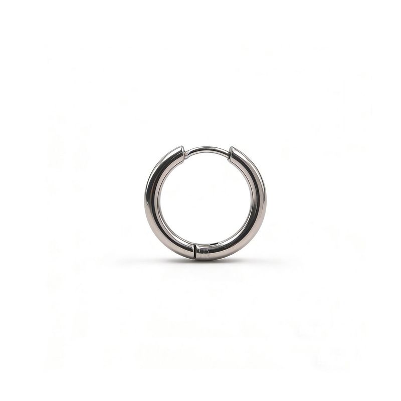 European Hip Hop Hiphop Male Titanium Steel Inscribed Ear Ring