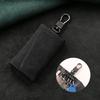 Genuine Leather Keychain Bag Men Women Key Holder Organizer Pouch Car Key Bag Simple Housekeeper Key Case Gifts Mini Card Bag