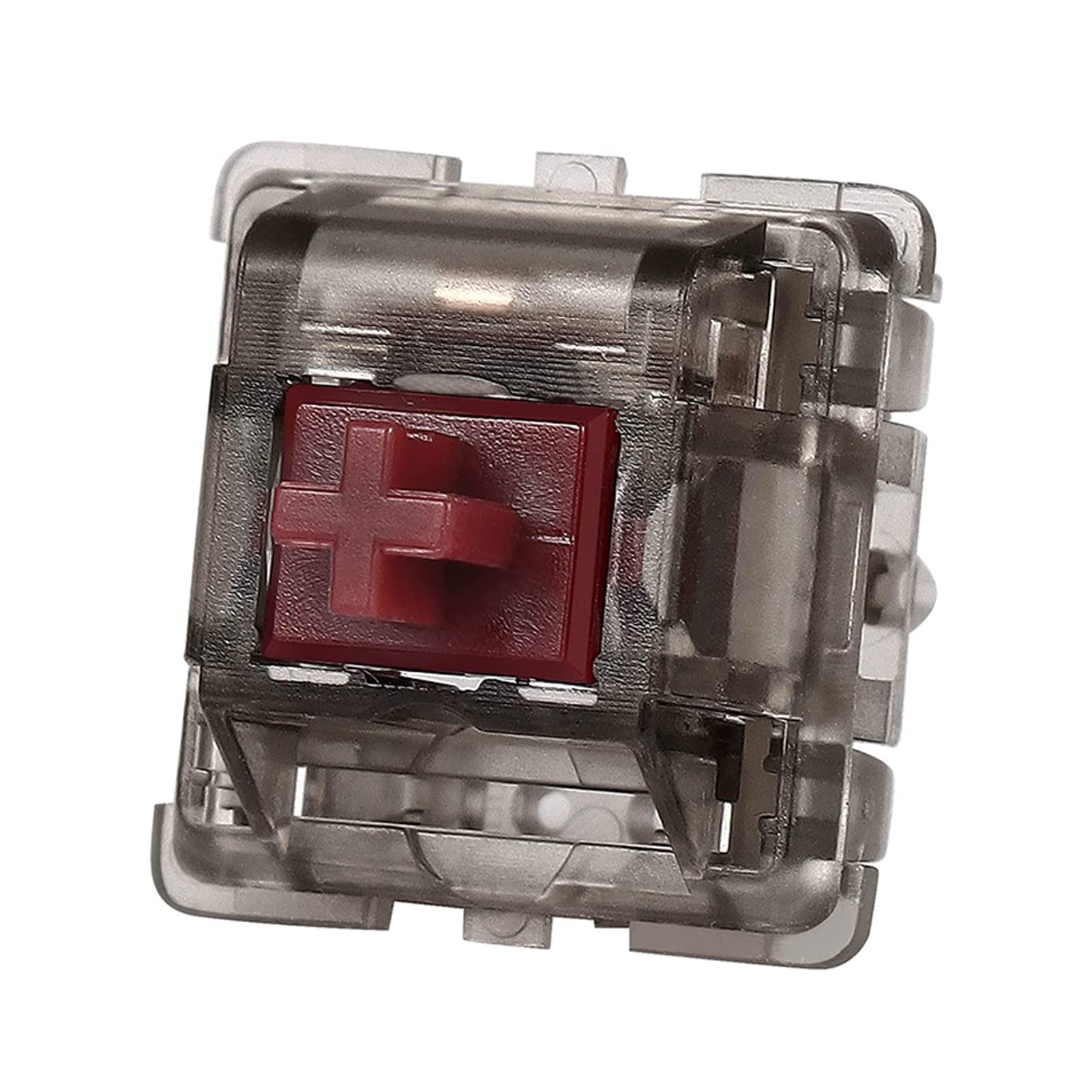 

DUROCK Tactile Keyboard Switch Burgundy Light Switch 67g Spring 5 Pin Mechanical Keyboard Key Switch MX Brown Replacement 67g (Burgundy 90pcs)