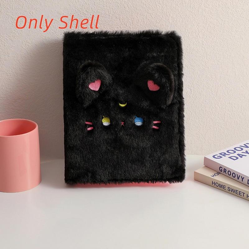 A5 Binder Photocard Holder Cute Plush Dog Cat Photo Album Kpop Idol Photocards Collect Book Student School Notebook Stationery