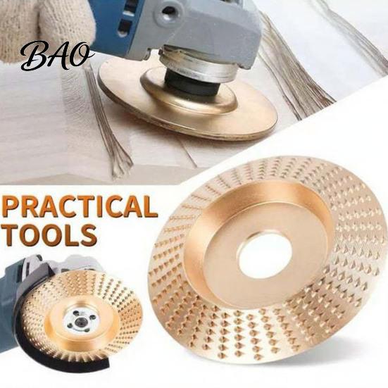 Polishing Sanding Disc Wood Grinding Set for Angle Grinder, Carbon Steel Disc, DIY Compatible Grinder Woodworking Durable 4" And 4.5"