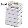 Acrylic Document File Holder Paper Organizer Letter Tray, Stackable Desk Organizer, Clear Desktop Stationery Storage Box Sorter for Documents, Files,
