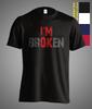 Mental Health Awareness I'm Not OK I'm Broken Invisible Illness Unisex T-Shirt