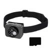 120°Wide Angle Head Camcorder Headlamp Camera LED Headlights Camera for Sports with Night Sights Capability 1920x1080