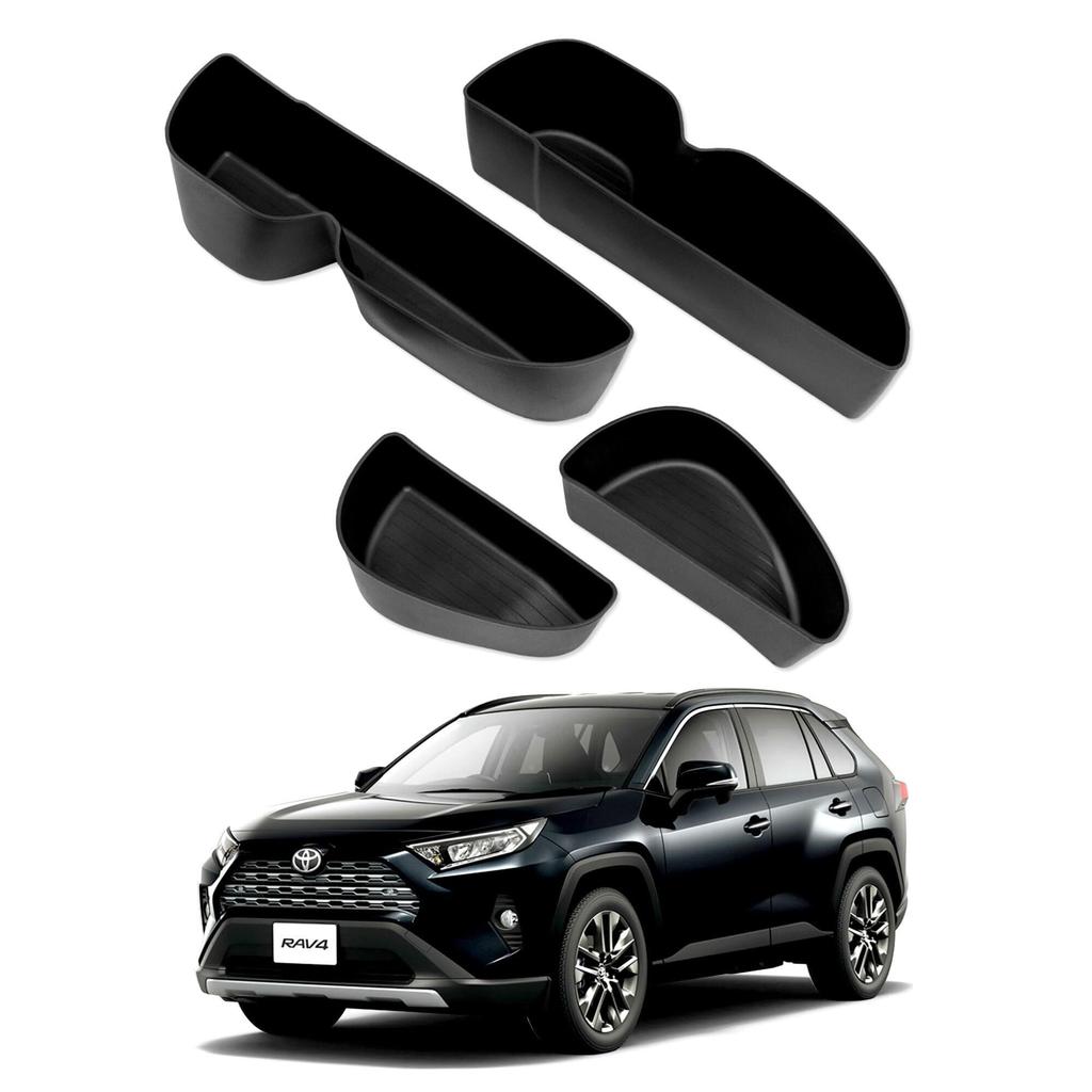 Toyota RAV4 Door Pocket Inner Car Door Scratch Protection RAV4 RAV4 Interior Parts Scratch Prevention Mats Door Pocket Trash Organizer Car Door Pocket