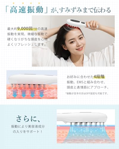 [New for Winter 2025] Tibnozt Electric Facial Lift Brush, Scalp Brush, Electric EMS RF EP, 3D Vibration, 2-Color LED, Negative Ions, Large Capacity Li