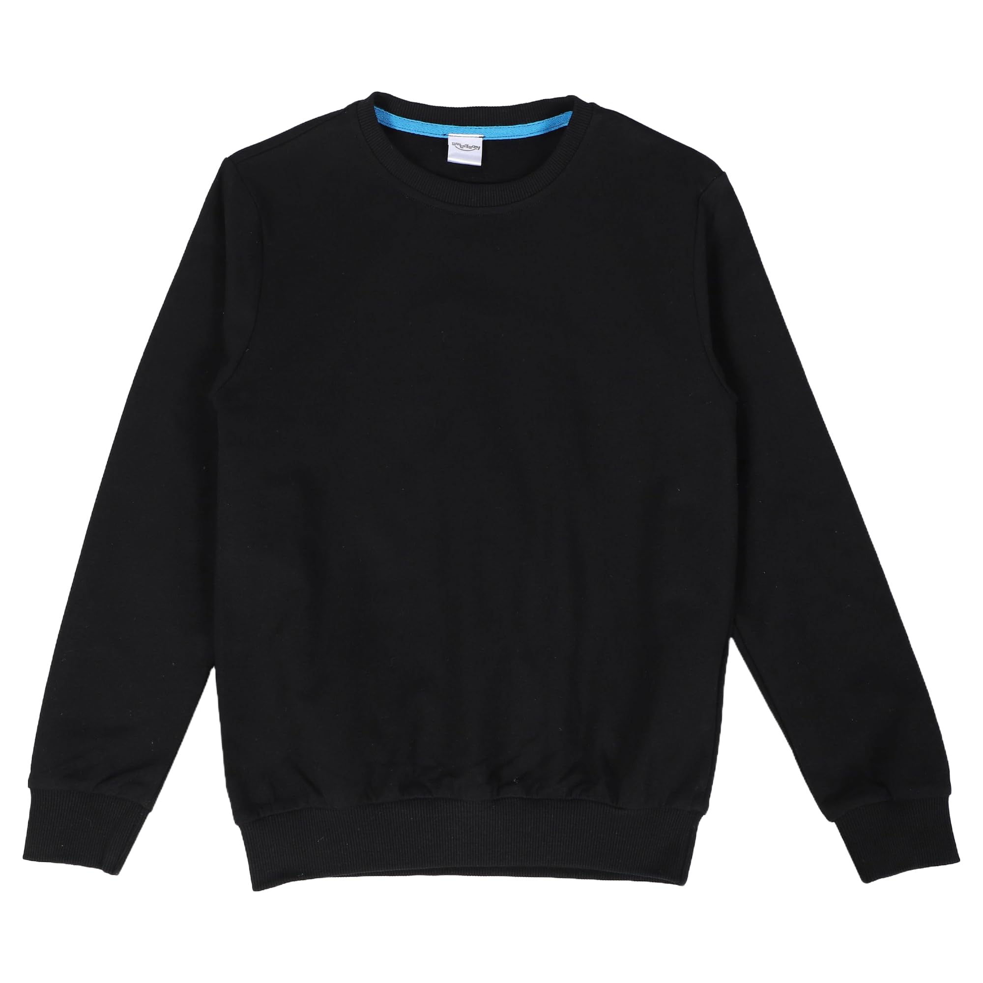 

SWEETBOY Long Sleeve Solid Boys and Long Sleeve Gym Baby Clothes Kids T-Shirt, Color, 100% Cotton, Spring/Autumn, Girls, T-Shirt, Sweatshirt, чёрный