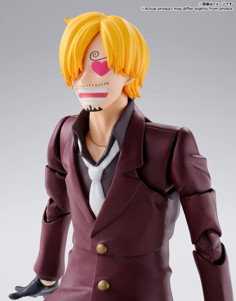 TAMASHII NATIONS ONE PIECE Sanji Onigashima Raid 150mm painted movable figure S.H.Figuarts - - Approx. ABS&PVC