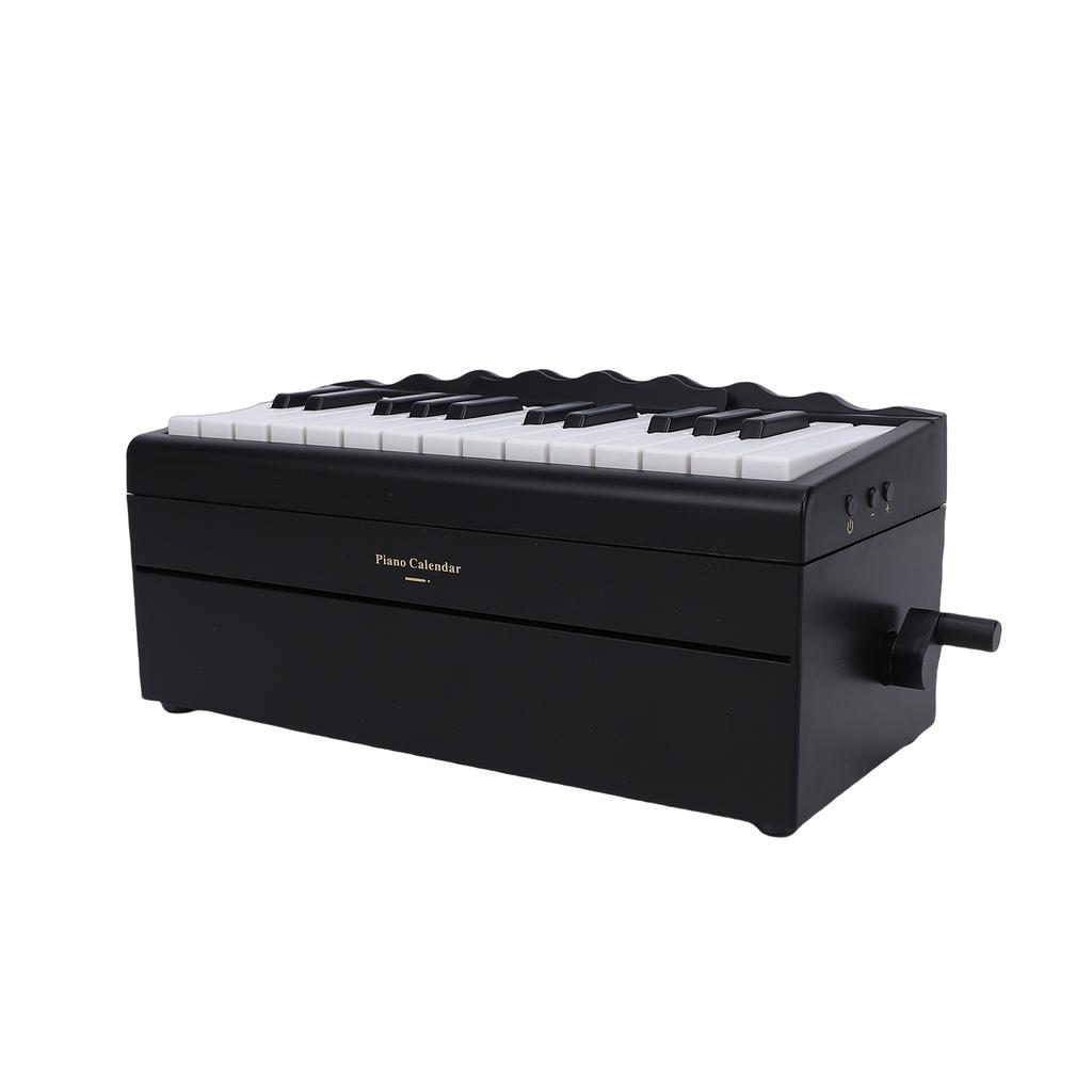 25 Key BT Playable Piano Calendar Electronic Keyboard with 52 World Famous Songs 8 Instrument Modes LED Lights