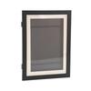 Multi-functional Wooden Picture Frame Magnetic Closure Rectangle Flip Photo Frame Wall Mount Changeable Display Frame