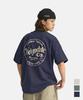 Mideueobdeiteu Mud Simple Logo T Shirts Navy