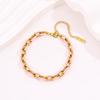 Fashion Small Fresh Enamel Bracelet, Girls' High-end Sense, Color Oil Drip Bracelet, Titanium Steel Does Not Fade, Direct Sale