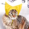 Cat Shower Cap Adjustable Waterproof Bathing Hat with Ear Cover Washing Bathing Raining Protection Cap for Cats