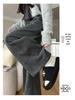 Women's Plus Size High Waist Wide Leg Pants - Fluffy, Thick, and Slimming for Autumn/Winter
