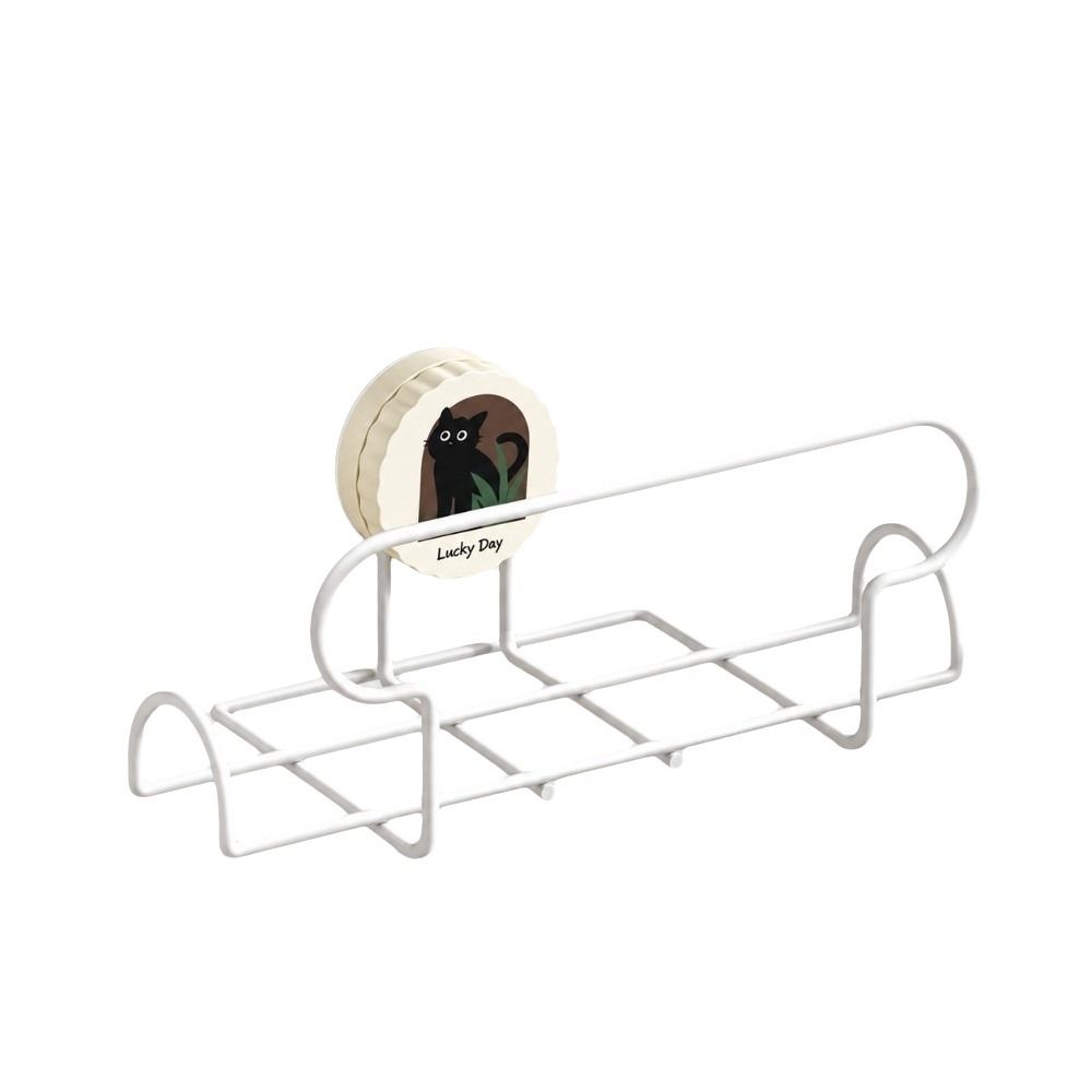 Strong Suction Cup Tissue Holder Wall Mounted Tissue Rack  Toilet Tissue Wet Wipe