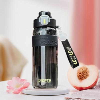 Sports Water Bottle Drinking 27oz Reusble Wide Mouth with Leakproof for Exercise Office