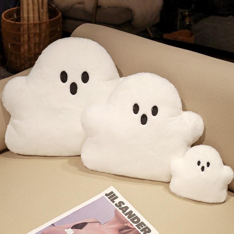 Plush Ghost Pillow Halloween Decor Soft Toy For Kids And Party Gift