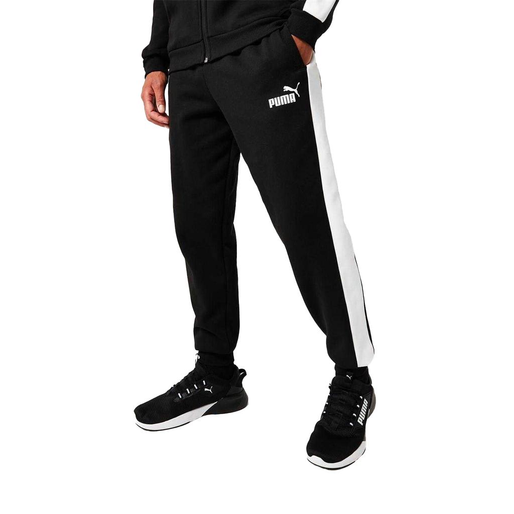 Puma Conjunto de chándal de forro polar limpio para hombre