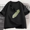 "Star" Print T Shirt  Crew Neck Comfortable Short Sleeve Tshirt Summer Cute Pullover Girls Boy T-Shirt  Women Clothing Tops