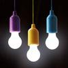 Home Garden Decor Portable Led Pull Cord Light Bulb Battery Operated Hanging Pull Cord Night Lamp Outdoor Camping Tent Light