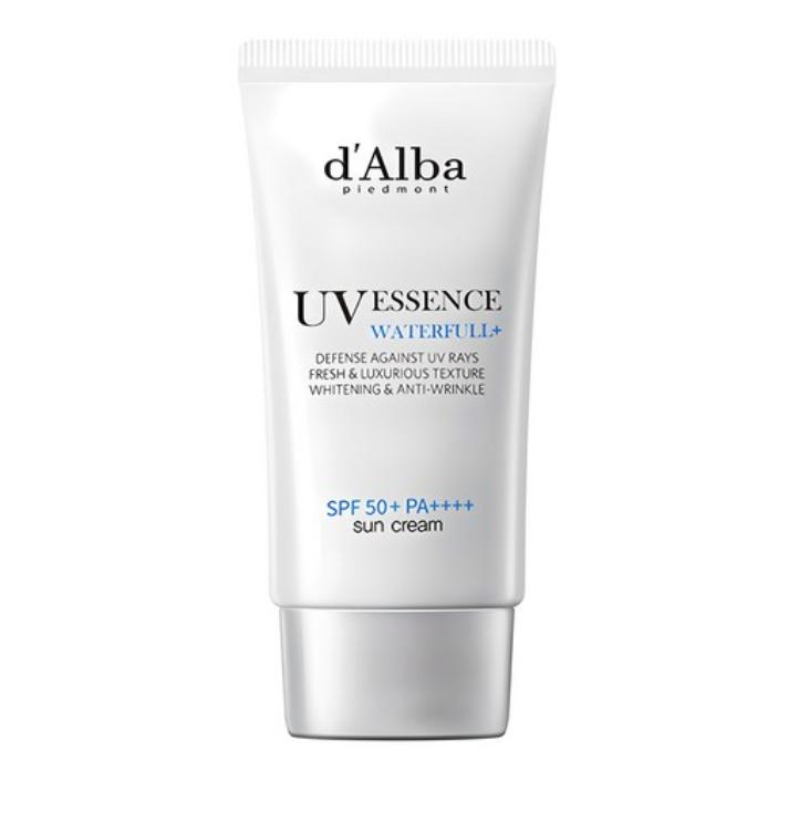 

[Веганская красота] d’Alba Waterfull Essence Sun Cream SPF50+ PA++++ 50мл 1 ea