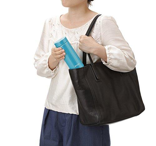 Tiger Thermos Water Bottle, Screw-Top Mug, Keeps Drinks Hot or Cold for 6 Hours, 350ml, Suitable for Home Use, Tumbler Use, Aqua Blue, MMZ-A351AA
