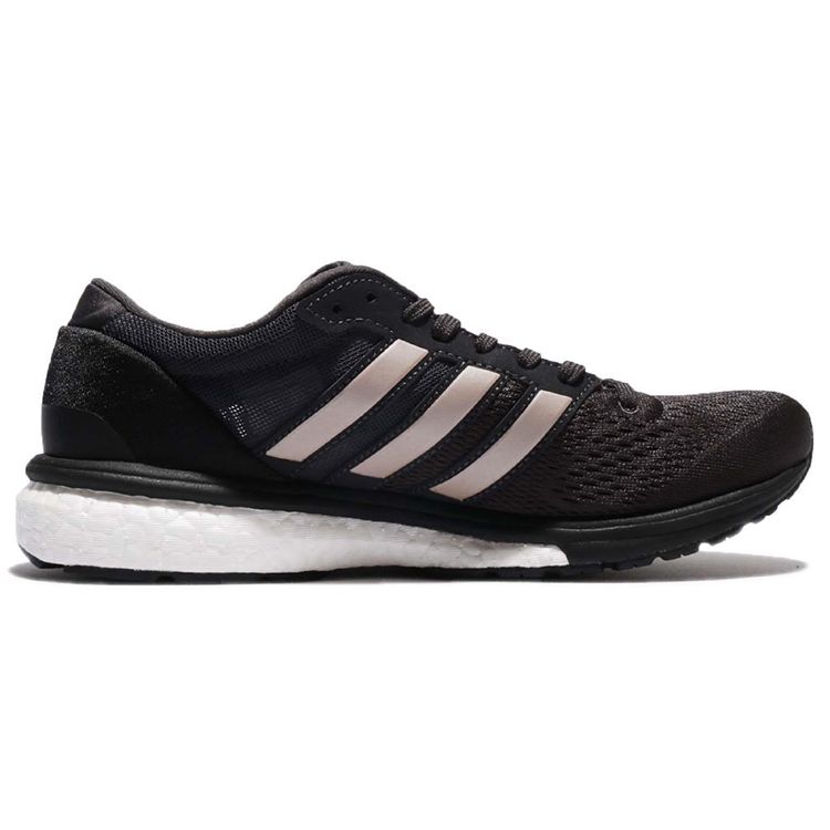 Adidas Adizero Comfortable Casual Fabric Non-Slip Wear-Resistant Breathable Low-Top Running Shoes Women Sneakers Black BA8147
