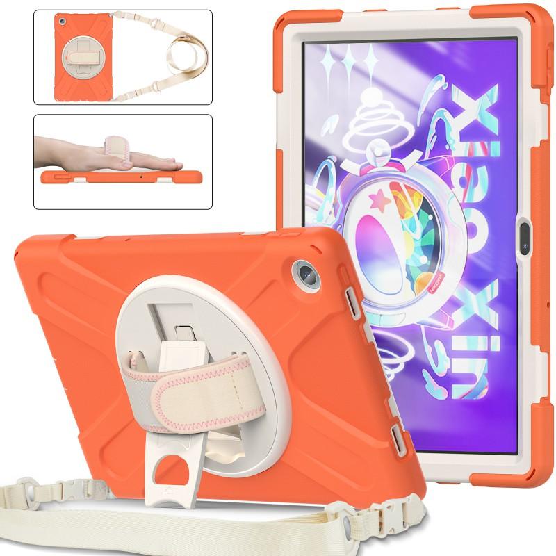 Silicone Tablet Case Lenovo M10 Plus 10.6 Inch TB-125F TB-128F Full Coverage Shockproof Back Cover