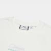 Fila X M.C. ESCHER Heritage Collection Fashion Casual Versatile Short Sleeve T-Shirt Women Tops Cloud-White F11W538103F-WT