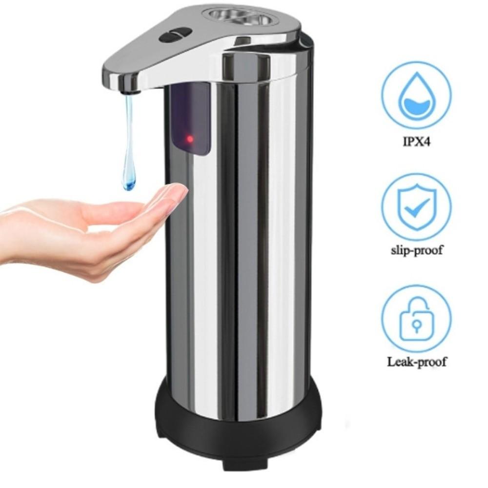 Stainless Steel Touchless Soap Dispenser Electric Smart Sensor Dispenser  Bathroom