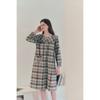 Black Label Cashmere Check Women Pajama Vpgn4563
