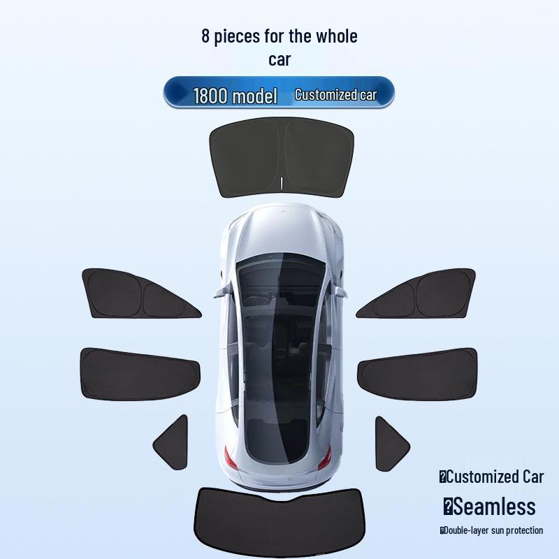 Changan/Oshan Vollabdeckung Sichtschutz-Sonnenschutz für CS35, CS55, CS75 PLUS, Eado, Yuexiang