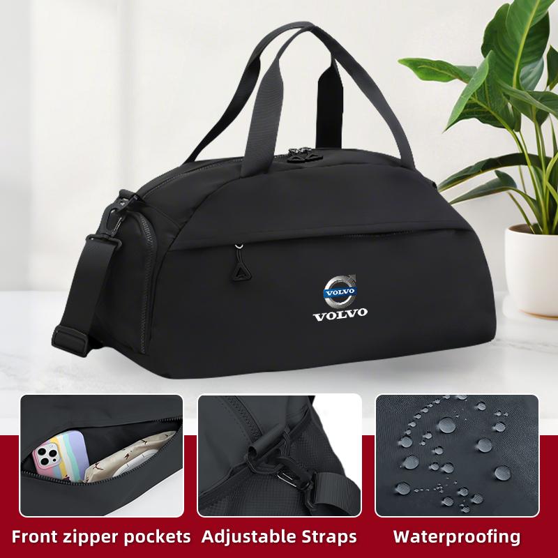 Men Women Nylon Luggage Storage Bag Travel Gym Sport Pouches For Volvo C30 C70 S60 S80 S90 T6 V40 V50 V60 V70 V90 XC40 XC60 XC70