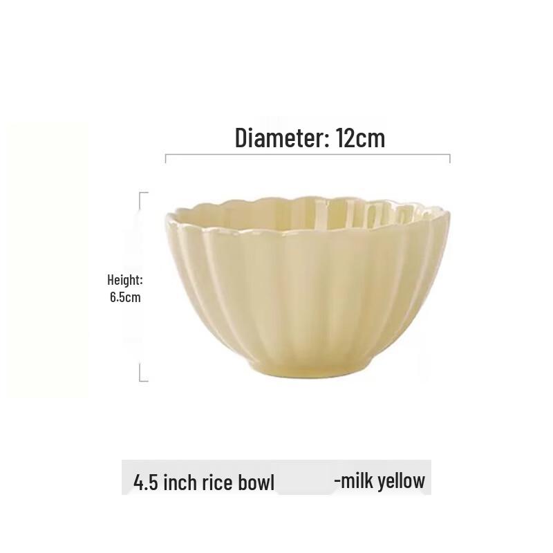 

ZISIZ Nordic Ceramic Rice Bowls