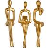 1Pc Desktop Special Character Ornament Home Living Room Wine Cabinet Office Abstract Scene Craft Decoration