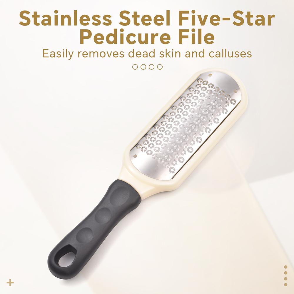 High-Quality Stainless Steel Foot File Callus Remover For Dead Skin Professional Pedicure Tools Callous Scraper Foot Care Tool