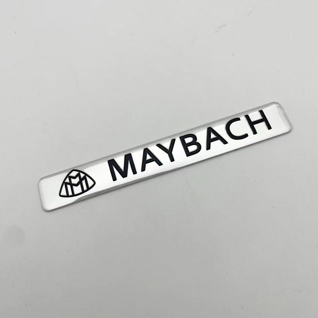 Car Sticker Aluminum Car Badge Rear Letter Emblem Trunk Accessories For Mercedes Benz AMG Brabus Maybach C E S GLE CLC Class W20
