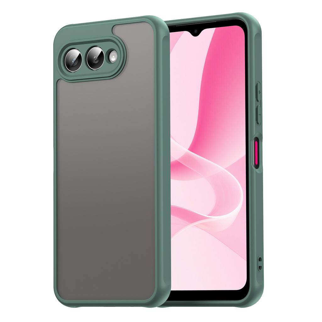 Pro pouzdro T-Mobile T Phone 3/REVVL 8 Odolné proti pádu Airbagy Matné Průsvitné PC + TPU Zadní kryt telefonu