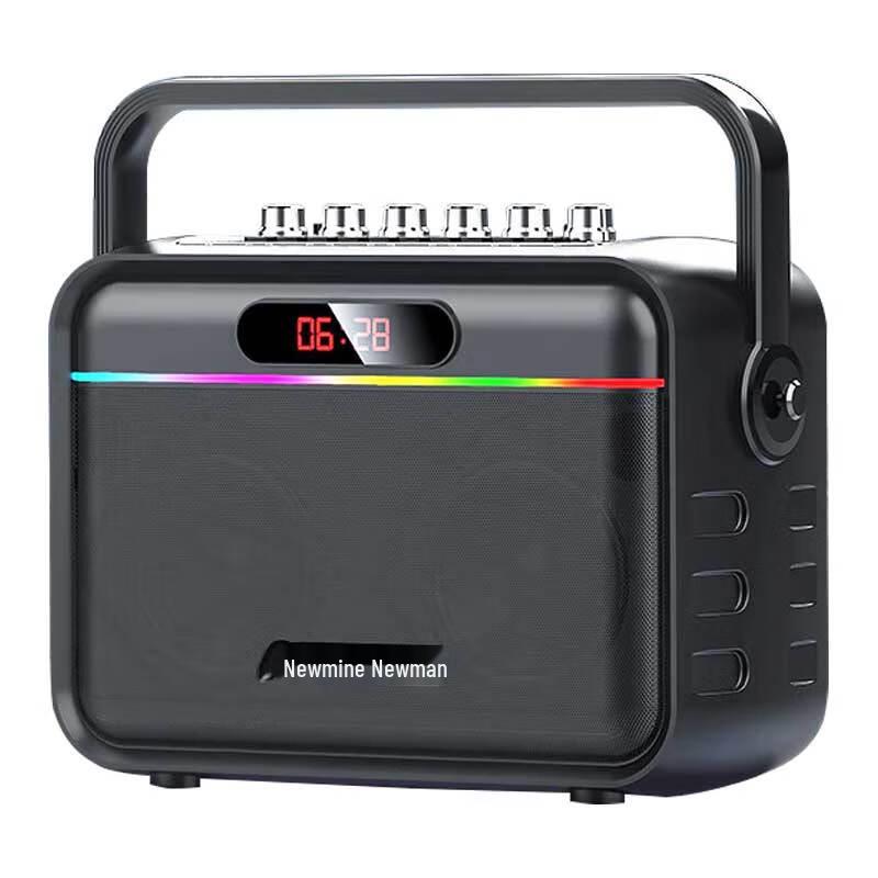 Newsmy K112 Portable Bluetooth KTV Speaker with Microphone