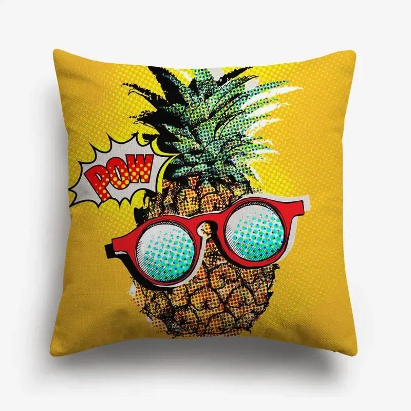 American POP ART Cushion Covers BANG WOW BOOM POW Cushion Cover Home Decorative Linen Pillow Case for Sofa Couch