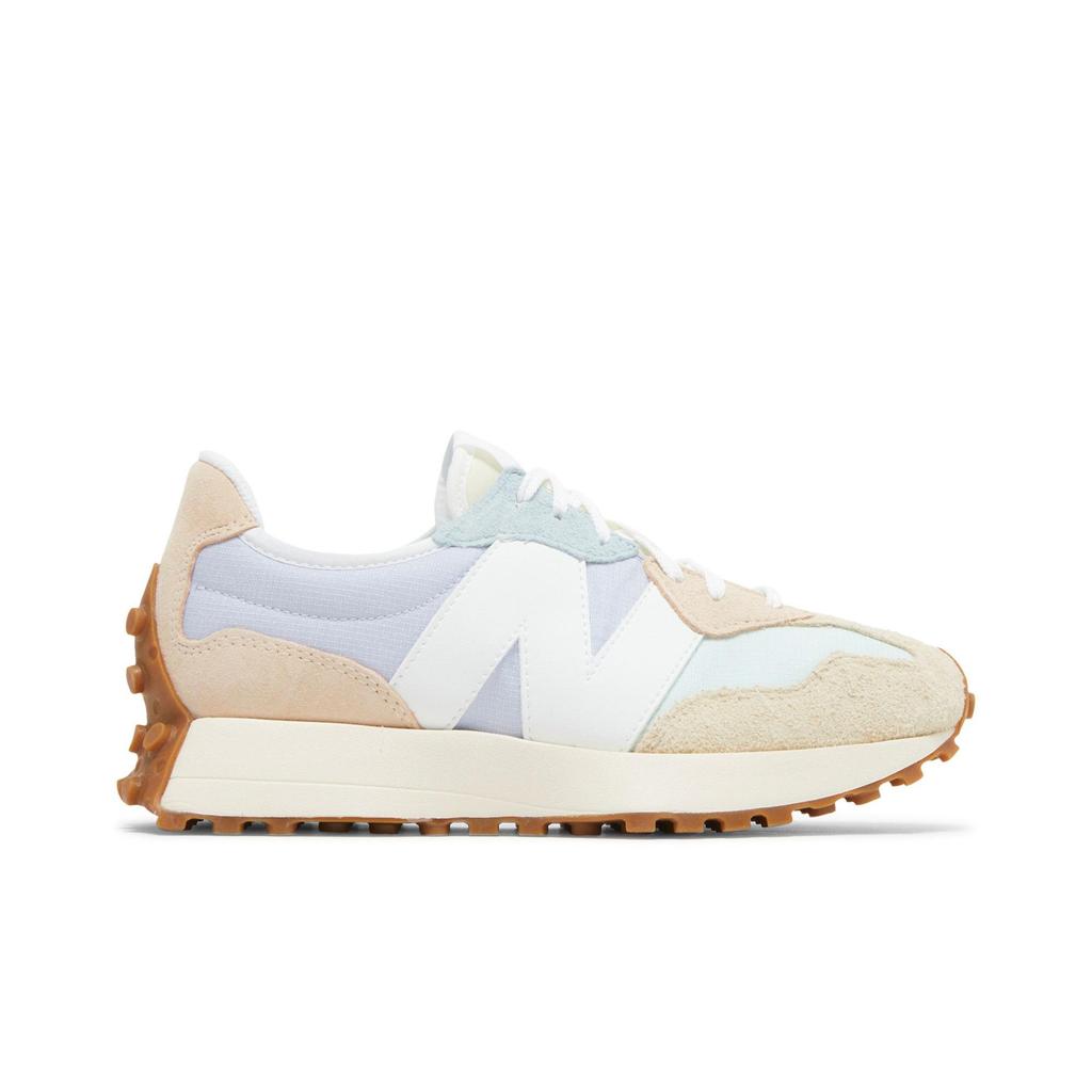 New Balance Womens 327 'White Morning Gum' (women's sizes) White / Morning Running Shoes WS327PAB