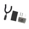 Guitar Wall Hanger Metal Sponge Sleeve Space Saving Square Guitar Hook with Screws