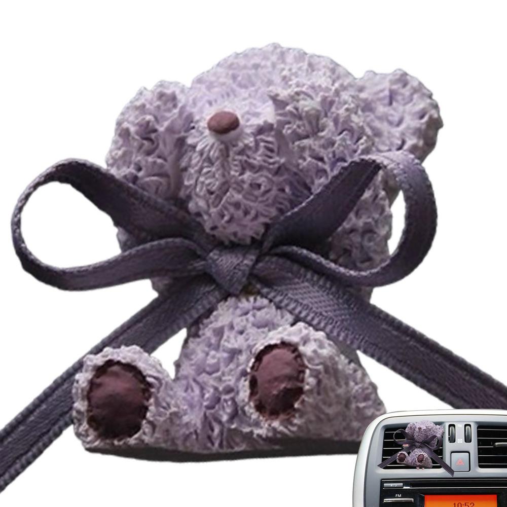 

Car Vent Clip Diffuser Bear With Bow Car Aromatherapy Diffuser Aromatherapy Scent & Car Fragrance Diffuser Oil & Aromatherapy