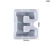 Resin Molds Resin Casting Alphabet Mold - 26 Large Letters Pendulum Crystal Molds, Sturdy Letter & Number Silicone Mold for Epoxy Resin Crafts