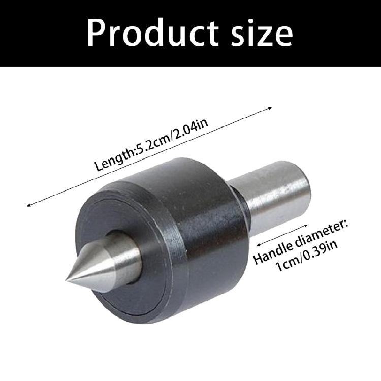 Universeller 10mm Drehbank-Mitnehmer Suitable with Fräsmaschinen & Werkstattwerkzeug Stabiler drehbarer Reitstock